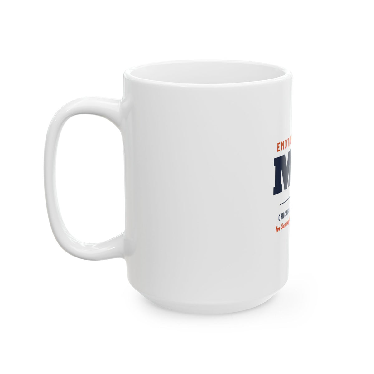 Emotional Support Mug — Chicago Football Edition