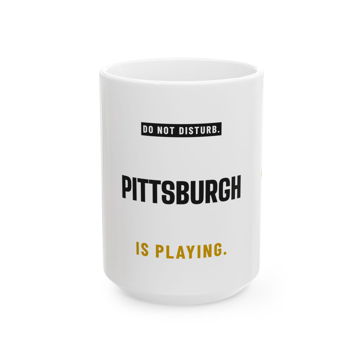 Do Not Disturb Mug — Pittsburgh Football Edition