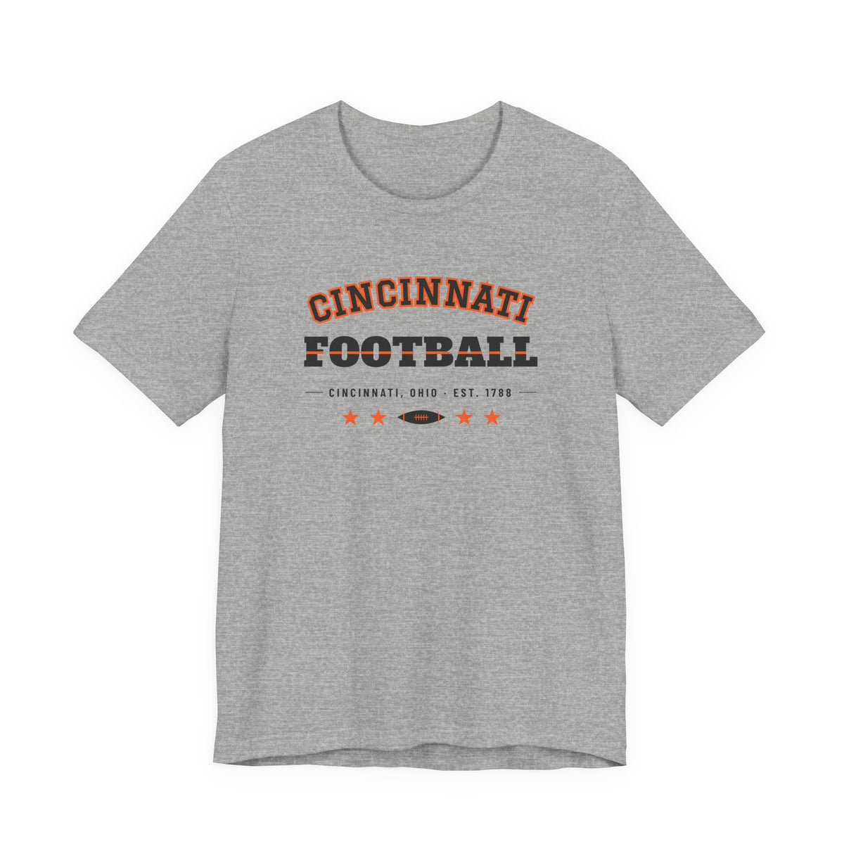 Retro Varsity Tee — Cincinnati Football Edition