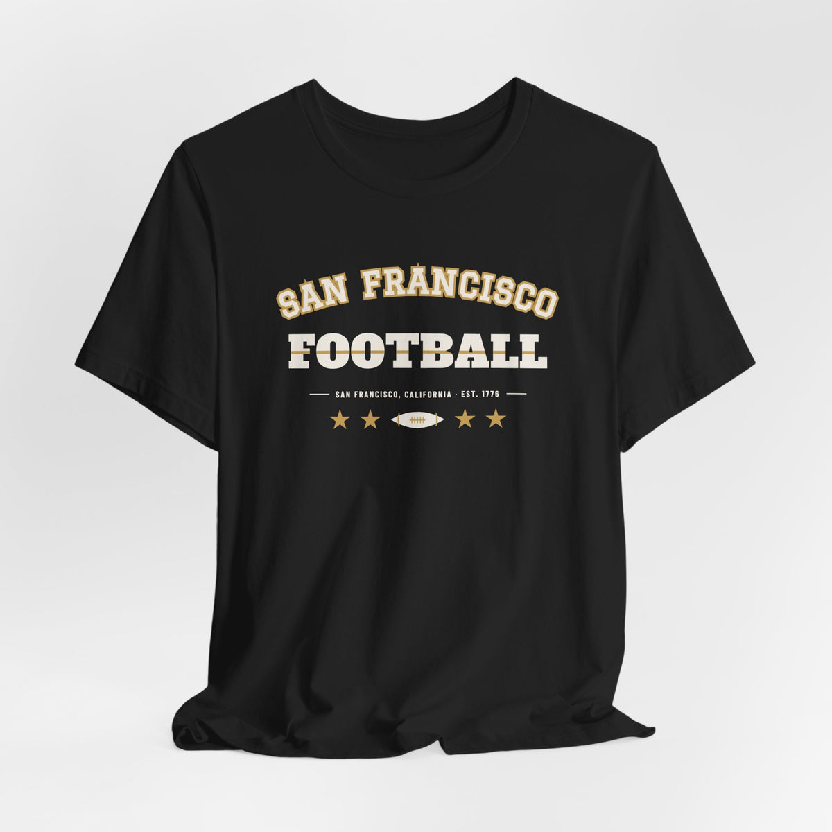 Retro Varsity Tee — San Francisco Football Edition