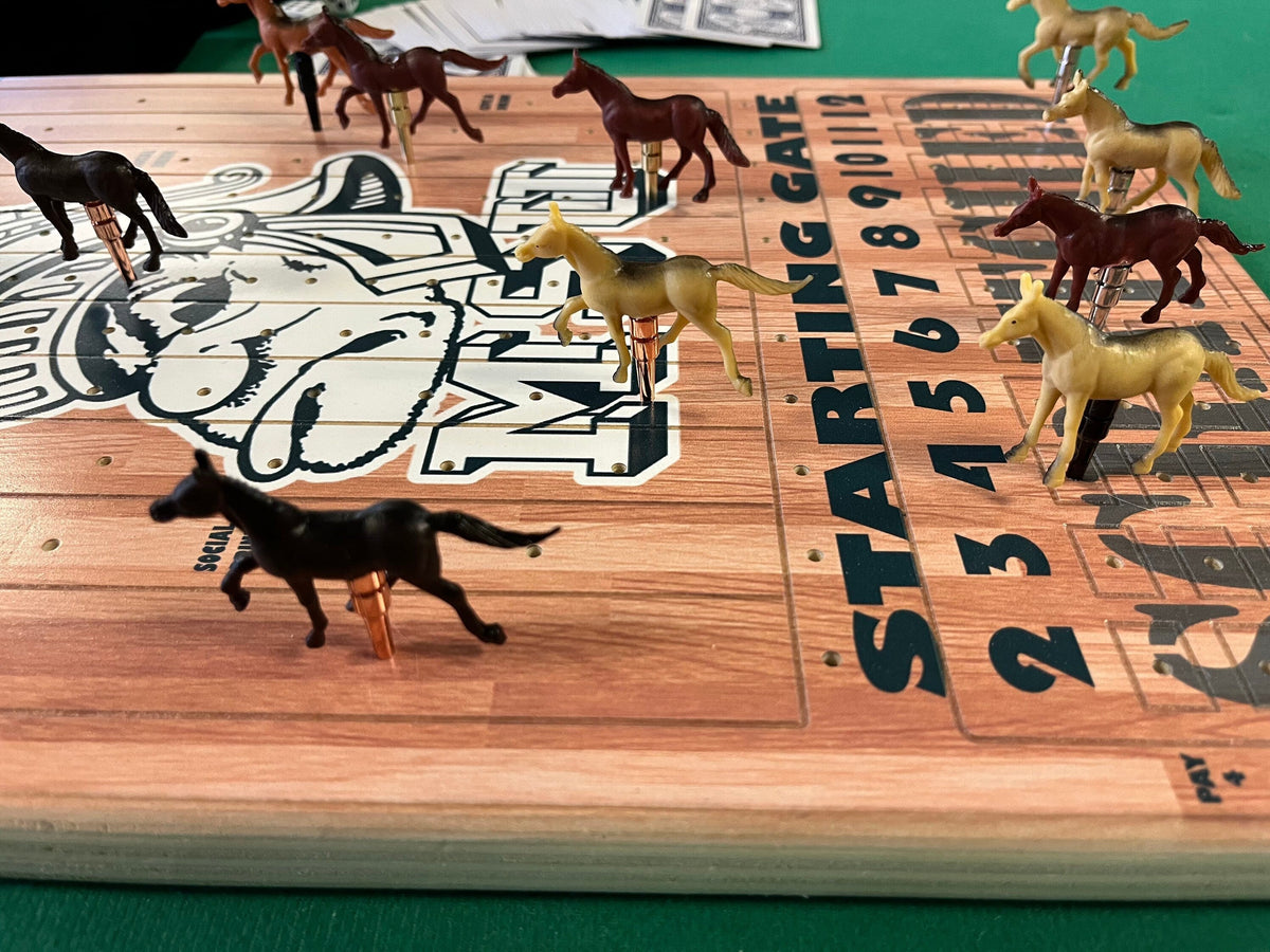 Sports Theme Horse Race Board Game