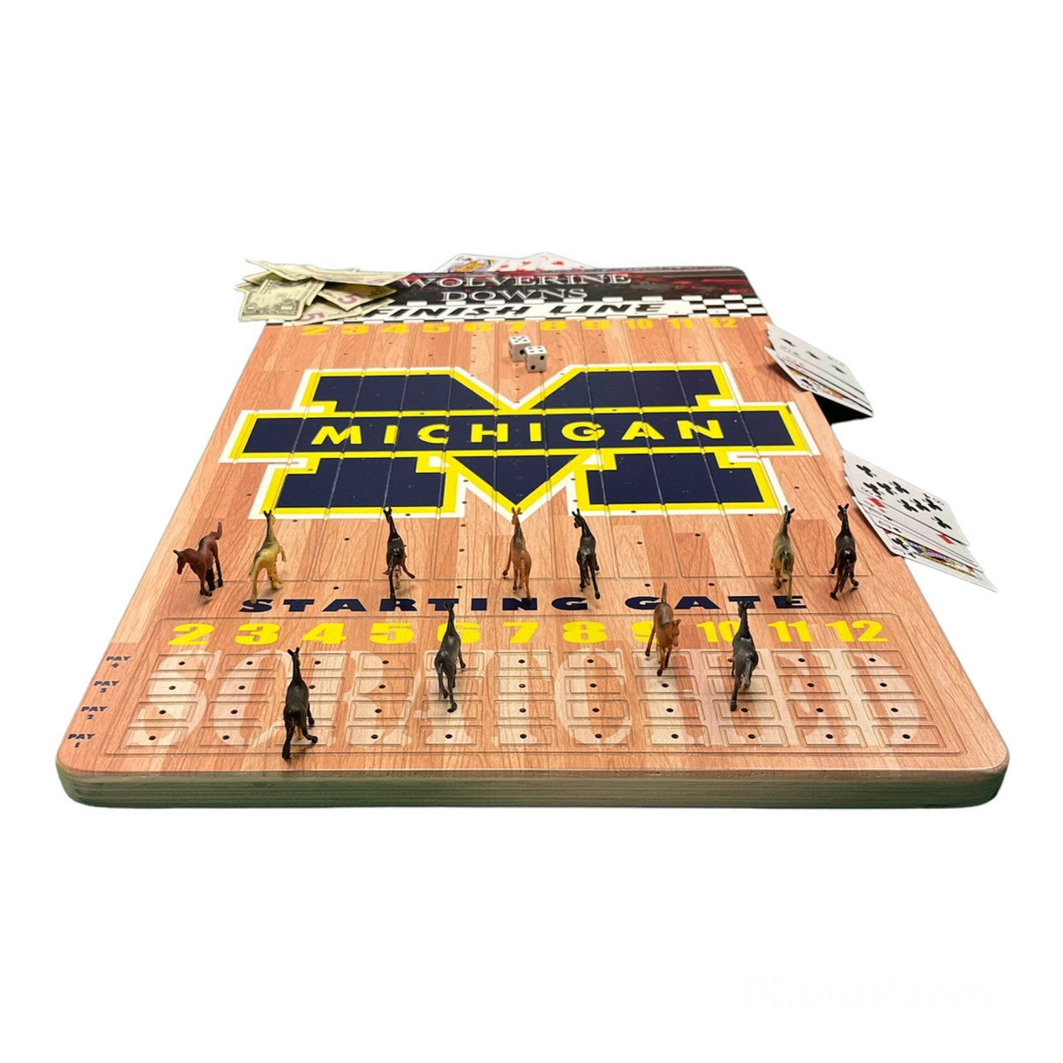 Sports Theme Horse Race Board Game