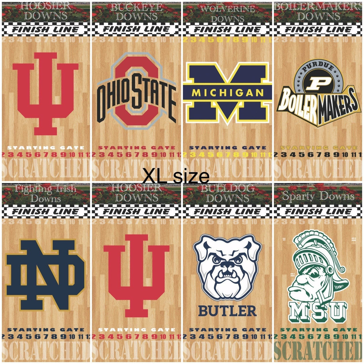 Sports Theme Horse Race Board Game