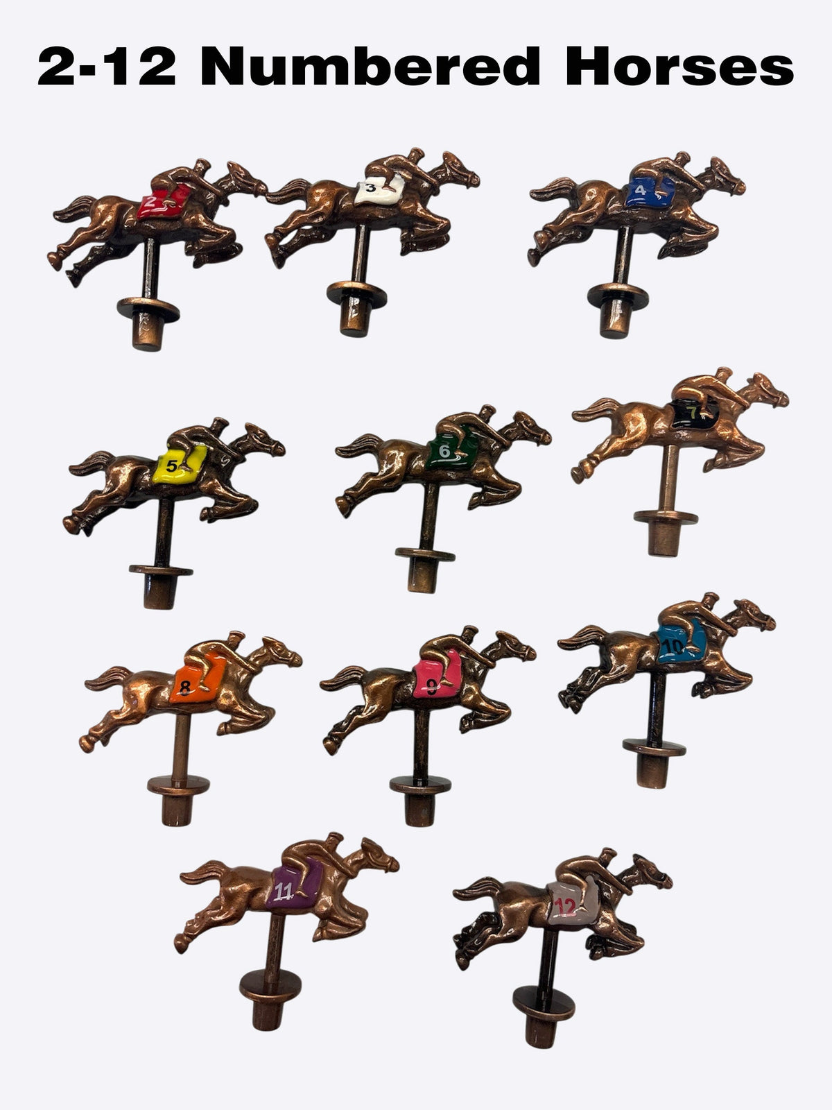 Sports Theme Horse Race Board Game